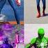 SPIDERMAN SPIDER GWEN AND MILES MORALS SAVES WORLD FROM ZOMBIE COFFIN DANCE SONG COVER Shorts