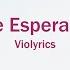 Violetta Te Esperaré Lyrics