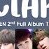 LYRICS 가사 SEVENTEEN 세븐틴 박수 CLAP TEEN AGE 2ND FULL ALBUM