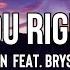 Chris Brown Need You Right Here Lyrics Ft Bryson Tiller
