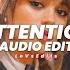 Attention Charlie Puth Spedup Edit Audio