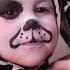 Dalmatian Face Paint Easy Animal Face Paint Shorts