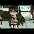Meme будь как сестра Gachalife Gacha гачалайф Shorts гача
