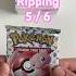 151 Opening 5 6 Booster Box Pokemon Pokemoncards Fyp