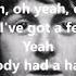 I Ve Got A Feeling With Lyrics