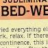 LOST MEDIA Stop Bed Wetting 1979 Subliminal Cassette