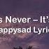 Always Never It S Over Lyrics