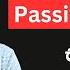 Passive Income න ද ග න ඉන න ගමන සල ල හ යන න කල න ම ක බලන න Personal Finance Investing