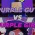 Purple Guy Purple Girl Shorts 1v1 Edit Minecraft Fnaf Zamination