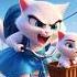 Котята проспали в школу в нейросети нейросеть кот юмор мультик Cats Aiart Dalle3 Chatgpt ии