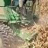 JOHN DEERE S7 800 Combine Harvesting Corn