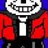 Remake Evil Sans On Blue Screen