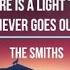 There Is A Light That Never Goes Out The Smiths Lyrics