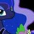 Spike The Dragon X Princess Luna Tribute Rockstar Music By Post Malone Ft 21 Savage