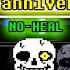 No Heal Undertale Megalovania 8th Anniversary Sans Fight