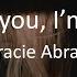 Gracie Abrams I Miss You I M Sorry 8D Audio