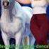 Beautiful Woman Dances With Unicorn At AGT AGTUnicornDance UnicornMagicAGT AGTPerformance