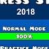 PRESS START 2018 Geometry Dash Geometrydash