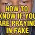 How To Know If You Are Praying In Fake Tongues Shorts Prophetic Motivation Inspiration