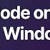Install Node On MacOS Windows And Linux