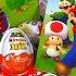 Киндеры и Яйца Сюрпризы Супер Марио Огонь и Вода Unboxing Kinder And Surprise Eggs Super Mario