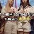 Not Them Editing Nmixx Jiwoo S Thighs