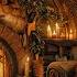 A Hobbit S Holiday Cozy Christmas Fireplace Ambience Yule Christmas The Shire