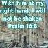 I Will Not Be Shaken Psalm 16 8 God Paris Bibleverse Jesus Heaven Europe