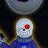 Sans Funny Boss Rush Gaster Golden Light Wave