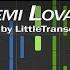 Demi Lovato Sober Piano Cover Synthesia Tutorial By LittleTranscriber