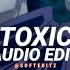 Toxic Britney Spears Edit Audio