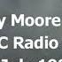 Ray Moore BBC Radio 2 24 July 1985