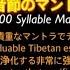 悪業止滅最強マントラ བ ད ヴァジュラサットヴァ 金剛薩埵 百音節のマントラ Vajrasattva 100 Syllable Mantra Full ར ར ས མས དཔའ