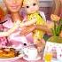 Barbie Ken Doll Family Toddler S Funny Breakfast Morning Routine