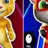 Talking Ben Vs Talking Tom Hero Dash Tiles Hop