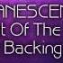 Evanescence Weight Of The World Guitar Backing Track