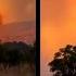 Moment Greece Ammunition Depot Explodes Amid Raging Wildfires