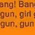 Tokio Hotel Girl Got A Gun Lyrics