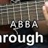 Slipping Through My Fingers ABBA Fingerstyle Guitar Tutorial TAB Lyrics