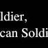 American Soldier Toby Keith LYRICS