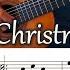 5 Beautiful Christmas Songs Carols Fingerstyle Guitar TAB