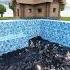 Herobrine Trapped Inside The Pool Filled With Realistic Water Minecraft RTX Shorts Minecraft