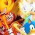 Fleetway Super Sonic Vs Sonic S Forms Sonicthehedgehog Viral Shorts