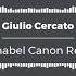 Giulio Cercato Pachabel Canon Remix