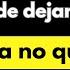 La Mejor Motivación Para Dejar De Perseguir A Un Hombre Que Ya NO Quiere Nada Contigo