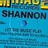 SHANNON LET THE MUSIC PLAY ALAN FITZPATRICK 6AM TERRACE MIX