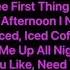 JoJo Siwa Iced Coffee Lyrics