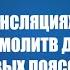 О прямых трансляциях праздничных соборных молитв в разных часовых поясах