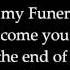 Dope My Funeral Lyrics