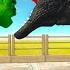 HULK GORO Vs DARK T REX OASIS DEATH RUN Animal Revolt Battle Simulator